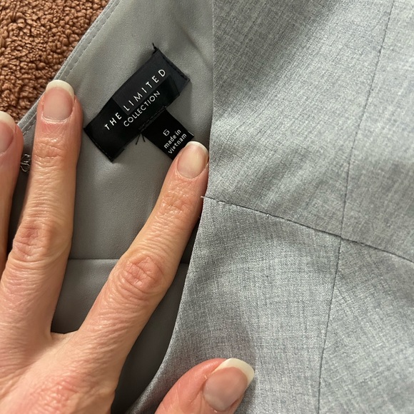 classic grey sheath dress - Picture 9 of 11